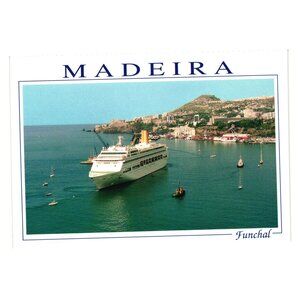 Madeira Funchal Cruise Ship Port Scenic Postcard Photography Miguel Perestrello